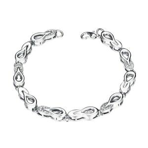 �y���������z�u���X���b�g�@�A�N�Z�T��?�@k�z���C�g�S�[���h�N���X�^�����C���X�g�[���`�F�[���N���A�u���X���b�g18k white gold filled clear crystal rhinestone chain bride bracelet