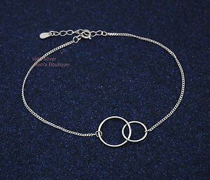 yzuXbg@ANZT?@925 X^[OuXbg15517cm a2625925 sterling silver infinity ring circle karma bracelet gift 15517cm a2625