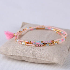 yzuXbg@ANZT?@uXbgV[hr[YuXbg^bZ`F[bvJtfriendship bracelet seed beaded bracelet tassel string chain wraps cuff jewelry