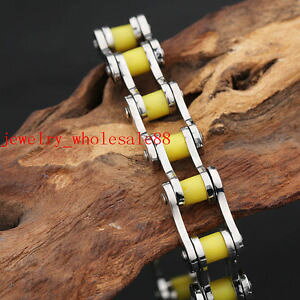 yzuXbg@ANZT?@t@bVI[goCoCN`F[XeXX`[uXbg866 fashion motorcycle bike chain stainless steel women men jewelry bracelet