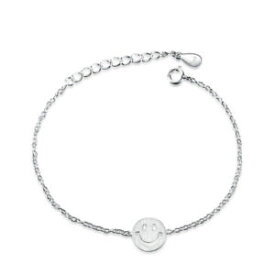 【送料無料】ブレスレット　アクセサリ—　レディーススターリングシルバースマイルブレスレットladies women s925 sterling silver smile bracelet