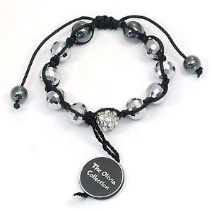 �y���������z�u���X���b�g�@�A�N�Z�T��?�@�I�����B�Asilvertone���C���X�g�[���f�B�X�R�{�[���u���X���b�gsilvertone rhinestone disco ball adjustable bracelet by the olivia collection