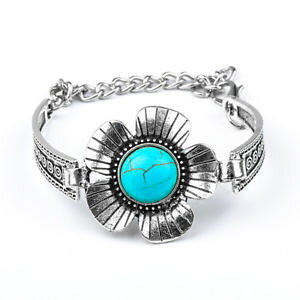 �y���������z�u���X���b�g�@�A�N�Z�T��?�@�f���g��as de39276 deauen bohmische retro weinlese silber farben blumen zink legierung