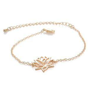 �y���������z�u���X���b�g�@�A�N�Z�T��?�@�N���V�b�N���[�^�X�u���X���b�g�fas fr34629 forme classique lotus bracelets de femmes elegantes en alliage zinc