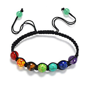 �y���������z�u���X���b�g�@�A�N�Z�T��?�@�f�`���N��as de34305 7 chakra manner adjustable geflochtenen seil heil deauen zink legier