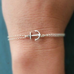 �y���������z�u���X���b�g�@�A�N�Z�T��?�@�fas de36325 sl1020 pulseras mujer deauen doppelt ketten anker zink legierung met