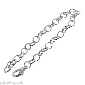 �y���������z�u���X���b�g�@�A�N�Z�T��?�@60 versilbert armbnder gliederkette ankerkette karabinerverschluss 20cm