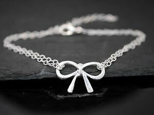 �y���������z�u���X���b�g�@�A�N�Z�T��?�@�u���X���b�g�V���o�[bracelet with bow knot eternity silver