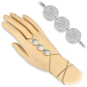 �y���������z�u���X���b�g�@�A�N�Z�T��?�@�`�F�[���V���o�[�X���[�u�`�F�[�� listinghand chain lotus flower silver brass womens slave chain hand jewelry women