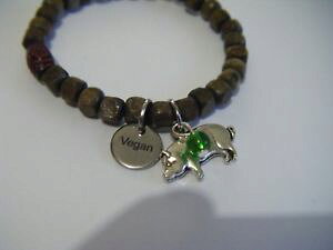 �y���������z�u���X���b�g�@�A�N�Z�T��?�@�u���X���b�g�x�W�^���A��vegan because all lives matter bracelet cruelty free veganism compassion love