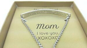 �y���������z�u���X���b�g�@�A�N�Z�T��?�@�u���X���b�g�X�e�����X�X�`�[��bracelet stainless steel mom i love you xoxo