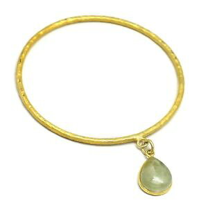 �y���������z�u���X���b�g�@�A�N�Z�T��?�@�j���[listinghammered 22kyellow gold plated prehnite gemstone handmadebracelets jewelry listinghammered 22k yellow gold plate