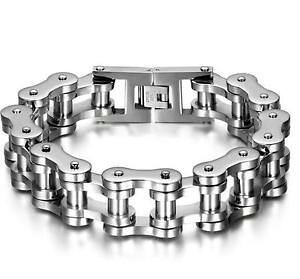 yzuXbg@ANZT?@XeXX`[YoCJ[oCNuXbg`F[Vo[high quality stainless steel mens biker motorcycle bracelet chain silver 9