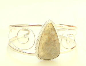 yzuXbg@ANZT?@nhChX^[OVo[JtuXbghandmade 925 sterling silver gemstone cuff bracelet in fosil coral adjustabl