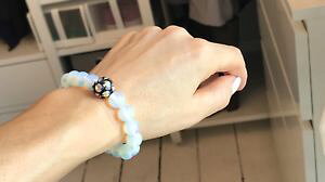 �y���������z�u���X���b�g�@�A�N�Z�T��?�@�N���X�^���X�g���b�`�u���X���b�gopalite amp; crystal stretch bracelet