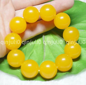 yzuXbg@ANZT?@gp[Y{[r[YuXbghuge 20mm rare yellow south america topaz gems ball beads bracelet 75 j130