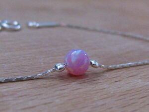 �y���������z�u���X���b�g�@�A�N�Z�T��?�@�I�p�[���u���X���b�g�I�p�[���{�[���u���X���b�g�I�p�[���V���o�[�u���X���b�g�I�p�[���h�b�gopal bracelet, 5mm opal ball bracelet, opal silver bracelet, opal 