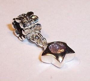 �y���������z�u���X���b�g�@�A�N�Z�T��?�@�X�^�[�����O�V���o�[�u���X���b�g�r�[�Y genuine simstars 925 sterling silver charm bracelet bead