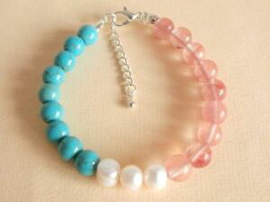 yzuXbg@ANZT?@gXWF_[vChuXbgobOgemstone freshwater pearl transgender pride bracelet gift bag uk