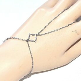 【送料無料】ブレスレット　アクセサリ—　チェーンステンレスパターンhand chain bracelet stainless steel ring carved pattern jewel