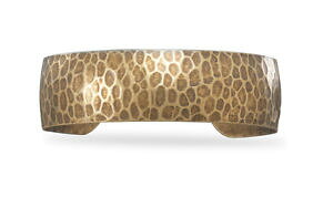 �y���������z�u���X���b�g�@�A�N�Z�T��?�@�J�toxidized hammered brass cuff