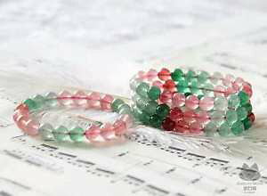 yzuXbg@ANZT?@bhO[Xgx[NH[cEhr[YuXbggenuine natural red green strawberry quartz round beads bracelet aaa 8mm