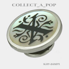 【送料無料】ブレスレット　アクセサリ—　x jewelpop kjp024mpikameleonスターリングパールauthentic kameleon sterling silver pearl of letter x jewelpop kjp024mpi