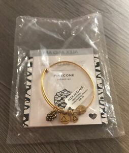 yzuXbg@ANZT?@AbNXt@GAS[huXbg^OJ[halex and ani pinecone rafaelian gold charm bracelet w tag amp; card
