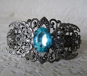yzuXbg@ANZT?@gv[JtuXbgtriple moon cuff bracelet, wiccan pagan wicca witch witchcraft goddess magic