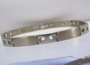 yzuXbg@ANZT?@fB[X`^uXbgoCIladies titanium magnetic bracelet bio healing arthritis pain therapy hny mag sv