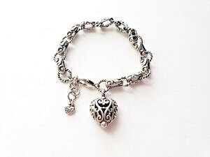 yzuXbg@ANZT?@uCgrrVo[NuXbgbrighton bibi heart charm silver link bracelet retired