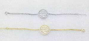 yzuXbg@ANZT?@X^[OVo[uXbgCG[S[hbLVo[o[ani le dodi 925 sterling silver bracelet yellow gold plated kabbalah silver bar