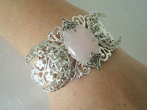 yzuXbg@ANZT?@[YR[c3JtXuXbgwiccanwiccarose quartz triple moon cuff bracelet, wiccan pagan wicca witch witchcraft