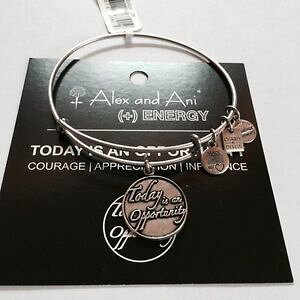 �y���������z�u���X���b�g�@�A�N�Z�T��?�@�A���b�N�X���V�A�u���X���b�galex and ani today is an opportunity charm bracelet in russian silver nwt