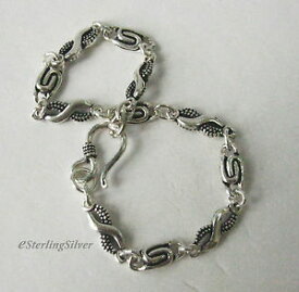 【送料無料】ブレスレット　アクセサリ—　スターリングシルバーデザイナーブレスレットインチグラム925 sterling silver designer bracelet 8 inches, 53mm width, 113 grams