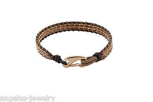 �y���������z�u���X���b�g�@�A�N�Z�T��?�@�u���X���b�g�O�����u���E��alraune, leather bracelet glam , brown, 7 12in, 1 row,