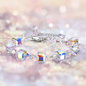 yzuXbg@ANZT?@XtXL[NX^WG[X^[OVo[uXbgGARv[gaoboco swarovski crystal jewelry charms sterling silver ajustable bracel
