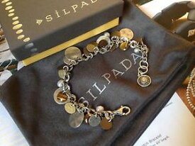 【送料無料】ブレスレット　アクセサリ—　ブレスレットパールタイガーアイスターリングシルバーsilpada brass copper chacha bracelet pearl tigers eye sterling silver b1853