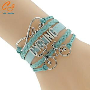 �y���������z�u���X���b�g�@�A�N�Z�T��?�@�A���[���u���X���b�gas fr37360 livraison infinity amour cyclisme bracelet avec velo en alliage de z