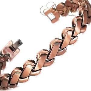 yzuXbg@ANZT?@[vfUCNuXbg8 12 rope design copper magnetic link bracelet women arthritis hd147
