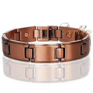 yzuXbg@ANZT?@gbvfUCNuXbgE}`8 14 top design copper magnetic link bracelet men arthritis hd120