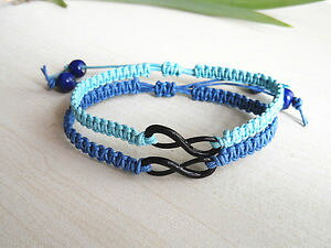 �y���������z�u���X���b�g�@�A�N�Z�T��?�@�u���X���b�g�u���X���b�ghis hers bracelets,couples bracelets set, his only her one,anniversary gift