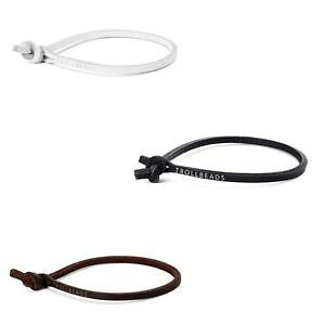 �y���������z�C�^���A���@�u���X���b�g�@�u���X���b�gtrollbeads bracciale in pelle cuoio 1 giro tlebr00056