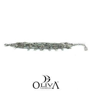 �y���������z�C�^���A���@�u���X���b�g�@�J�t�t�@�b�V�����X�`�[��bracciale donna alessia fashion acciaio braf08
