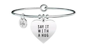 yzC^A@uXbg@uXbgX`[kidult bracciali acciaio love cuore say it with a hug 731367