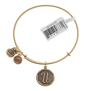 【送料無料】イタリアン ブレスレット アレックスゴールドブレスレット¥alex amp; ani iniziale u bracciale in oro a13eb14ugrrp 29