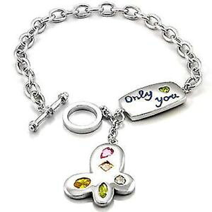 yzC^A@uXbg@X^[OVo[L[rbNWRJ[o^tCJtdonna argento sterling 925 silve zircone cubico farfalla colore 178cm bracciale
