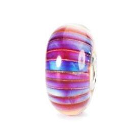 【送料無料】イタリアン　ブレスレット　オリジナルガラスビーズストリップオーロラtrollbeads original beads vetro strisce aurora tglbe10172