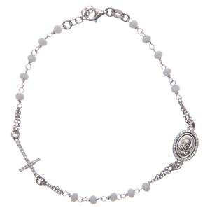 yzC^A@uXbg@uXbgphsIzCgVo[bracciale rosario padre pio bianco zirconi bianchi argento 925