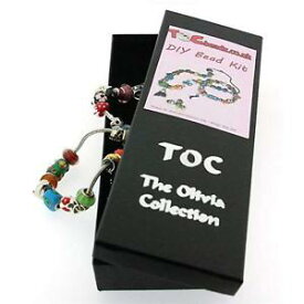 【送料無料】イタリアン　ブレスレット　ネックレスビーズカフキットセットtoc beadz diy fai da te collana di perline e bracciale kit set regalo